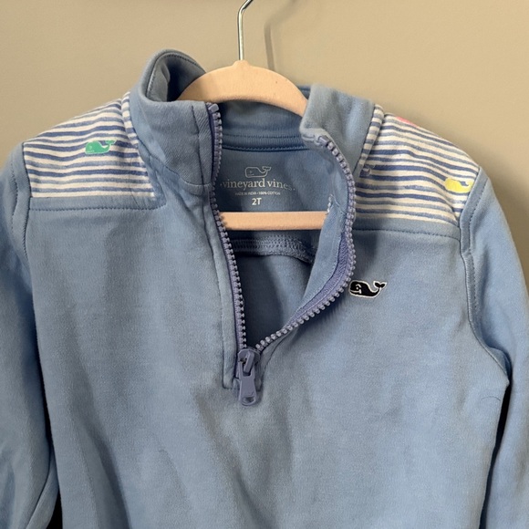 Vineyard Vines Light Blue Kids Hoodie - Picture 3 of 5